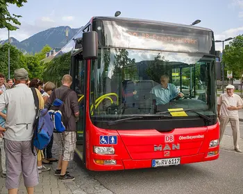 Bus in Oberammergau