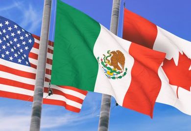 Dreierbündnis reloaded: Die USA, Kanada und Mexiko bleiben in einem Freihandelsbündnis vereint. Nur trägt dieses jetzt einen neuen Namen: USMCA statt Nafta.