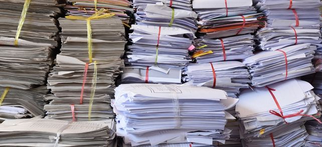 So viel Papier: Unternehmer klagen sehr häufig über überbordende Bürokratie. Zu Recht?