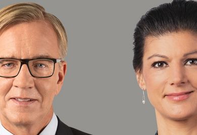 Im Doppelpack: Dietmar Bartsch und Sahra Wagenknecht sind die Spitzenkandidaten der Linkspartei.